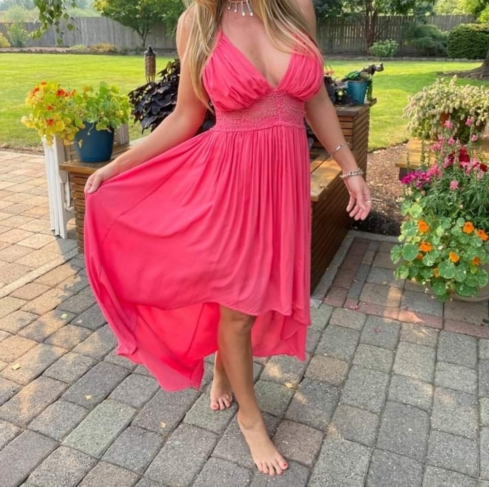 Pink sundress
